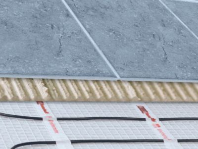 under tiles heating